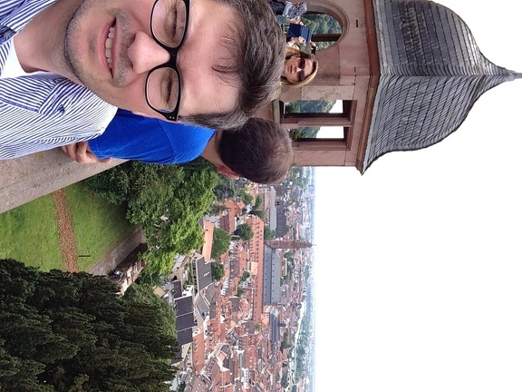 Chris Heidelberg Schloss Selfie